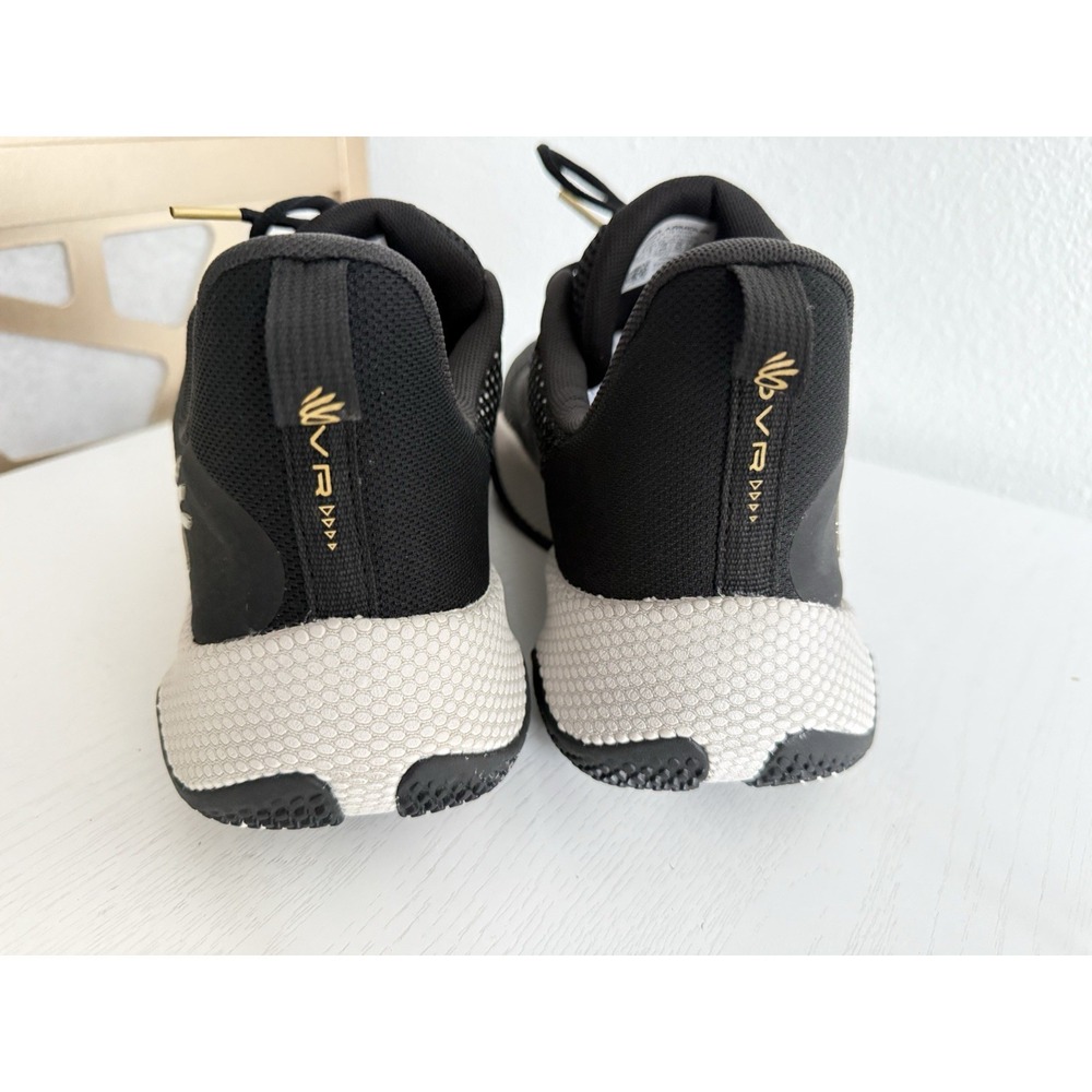 UNDER ARMOUR New Men's Black Gold Curry HOVR Splash 3 Sneakers 3026899-002 Sz 12 - Picture 6 of 9